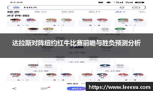达拉斯对阵纽约红牛比赛前瞻与胜负预测分析